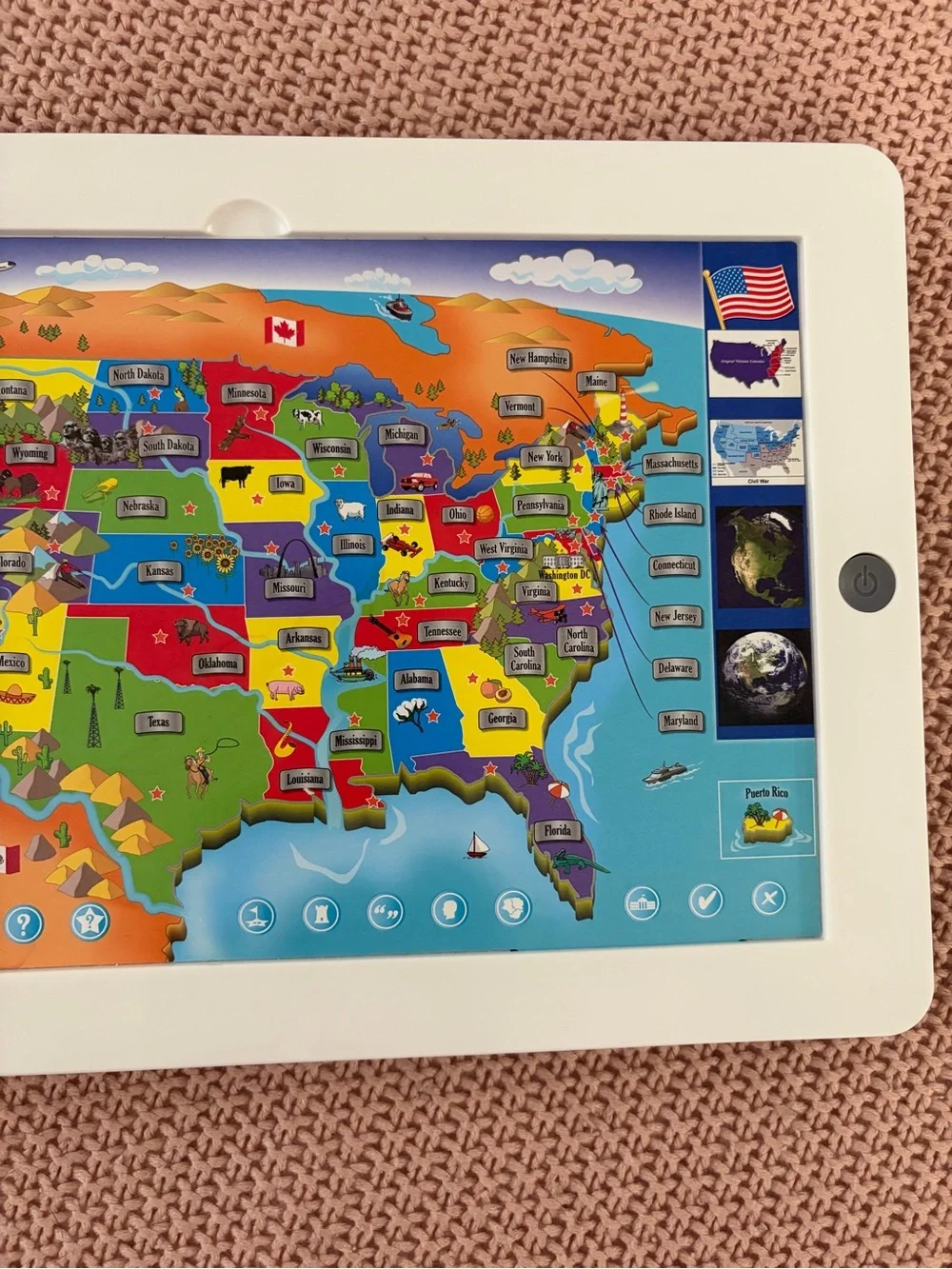 Lakeshore Touch & Learn USA Map